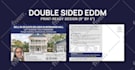 do real estate postcard, direct mail eddm, flyer, leaflet design