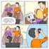 draw cartoon comic strips and illustrations