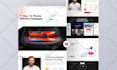 do creative landing page or website ui ux design for you
