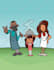 create a delightful childrens book illustration