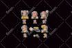 custom stickers or emotes for twitch, kick, discord, facebook