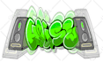 make throw up with my style for your name or your brand
