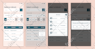 design app mockup, wireframe, prototype and UI
