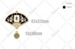 make a vector enamel pin design based on your image or sketch