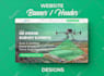 do banner design, hero image for your website