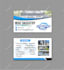 create landscape, cleaning, power washing, lawn care business card