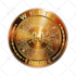 create an amazing coin with gold silver and copper