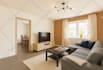 do interior design and 3d rendering for bedroom living room and kitchen