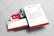 design business card letterhead and stationery items