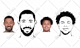 draw professionally silhouette logo or stencil to your picture