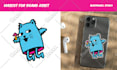 create retro cartoon mascot design for logo or merchandise