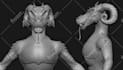 create premium quality 3d character models, sculpting for games, and 3d printing