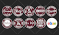 do awesome typography sticker design for you