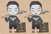 create a cute custom emotes for twitch or kick