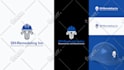 create minimalist business logo design, brand identity kit and brand guidelines