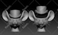 create 3d character, figurine or stl model for 3d printing
