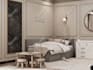 kids bedroom interior design and architectural 3d rendering