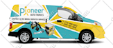 do professional car wrap design or any vehicle vinyl wrap