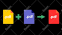 combine multiple PDF file into single or split into more