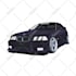 draw a cool vector cartoon car illustration for your tshirt