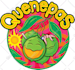 create a fun cartoon logo with cartoon words and character