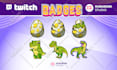 design subscriber badges for twitch or any platform