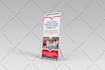 design modern roll up banner, retractable, pull up, stand banner