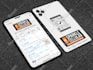 do iphone style business card
