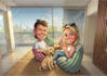 do cartoon caricature for you