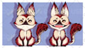 create custom cute anime chibi style avatar for your streams