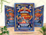 design awesome kids camp flyer, event festival flyer poster