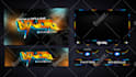 design a professional twitch overlay and streaming package