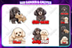 design custom emotes and sub badges for twitch, kick, tiktok, youtube