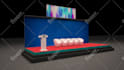 make 3d stage design for any program any occasion