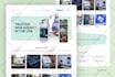 design b2c supplement, fitness and wellness website in figma