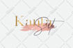 create a stunning hand drawn signature logo