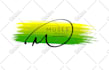 design hand drawn signature logo