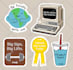 draw custom cute kawaii sticker designs, cartoon character or emoticons