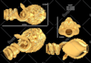 do 3d cad jewelry design of hiphop pendent for 3d pronting