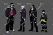 create comic book illustration, pages and characters