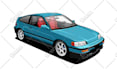 make your vehicle into vector art