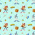 make unique seamless pattern designs for fabric, wallpaper