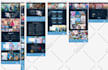 design professional saas admin panel and dashboard UI design for web application