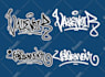make handstyle graffiti tagging