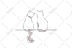 draw unique one line art, minimalist line art, vector line art illustration