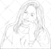 create portrait line art from your photo