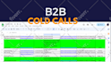 do b2b cold calling and set appointments for you