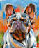 draw custom pet portrait, dog, cat portrait, royal, realistic, abstract artistic