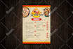 design restaurant menu, food menu and digital menu design