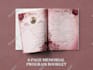 funeral program booklet and obituary design